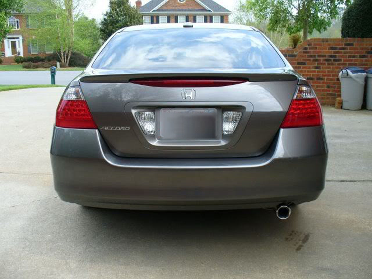 2006 Honda accord ex spoiler #6