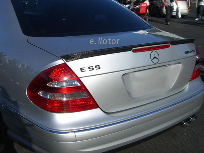 Mercedes w211 boot spoiler #2
