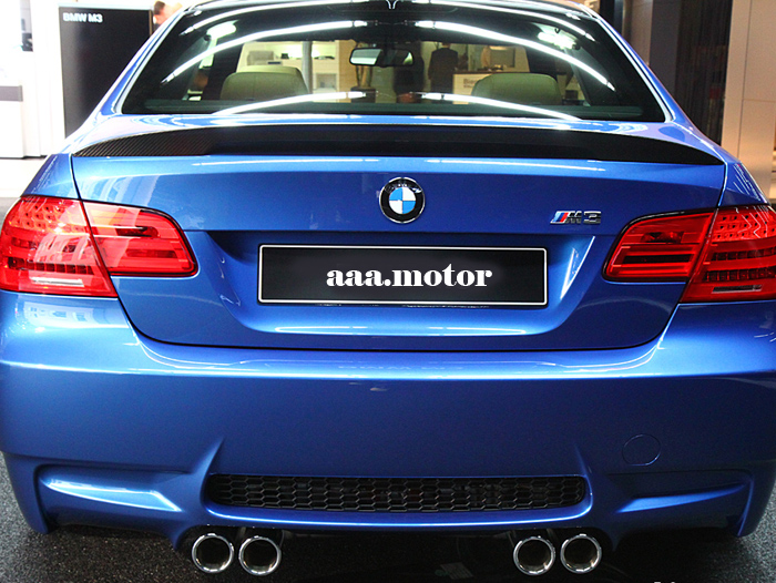 Carbon Rear Trunk Spoiler for BMW E92 Performance Trunk  