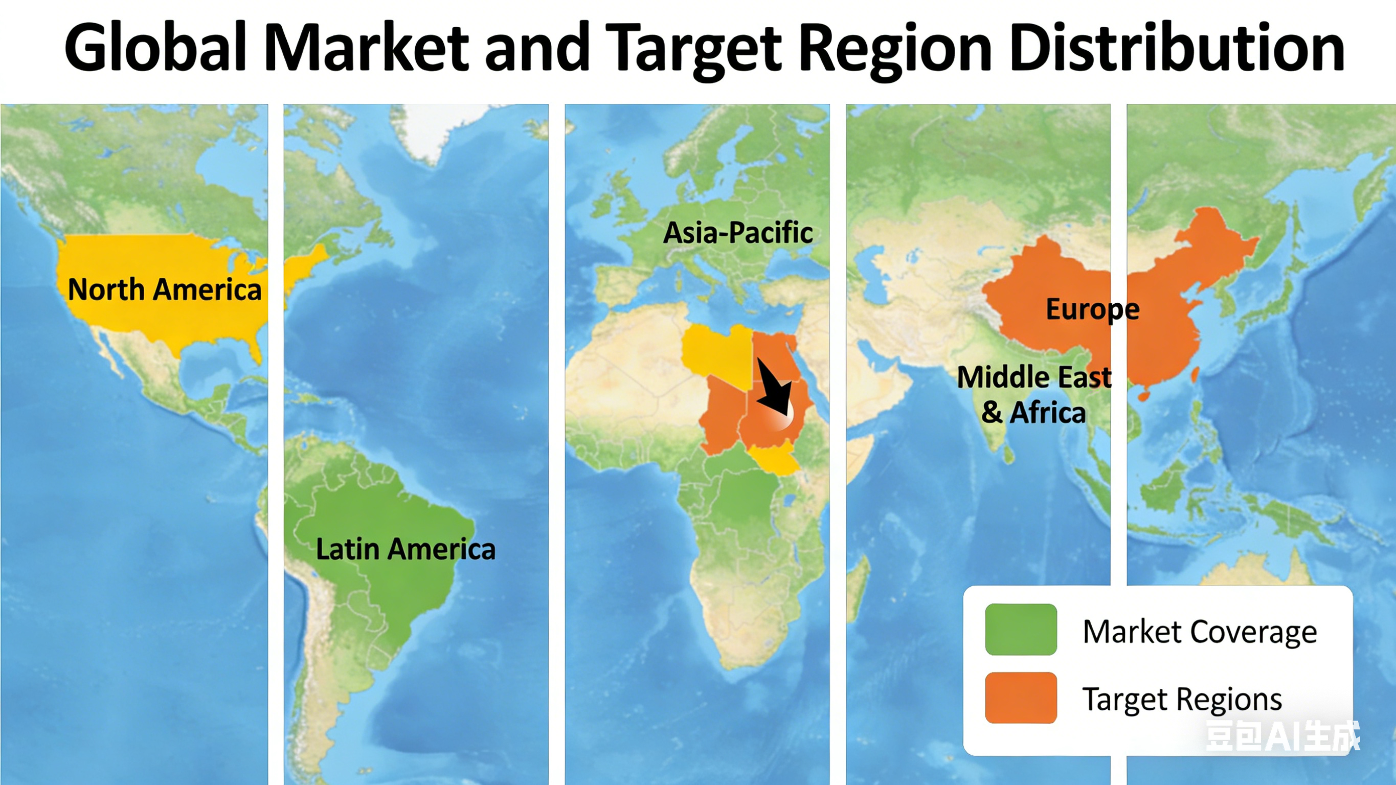 Global market map